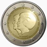 2013 HOLANDA 2 EUROS SUCESION del TRONO