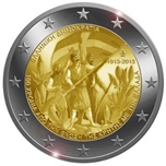 2013 GRECIA 2 EUROS ANEXION DE CRETA