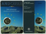 2014 ANDORRA 2 EUROS CONSELL EUROPA
