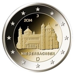 2014 ALEMANIA 2 EUROS BAJA SAJONIA