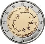 2017 ESLOVENIA 2 EUROS ANIVERSARIO EURO