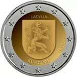 2017 LETONIA 2 EUROS REGION KURZEME
