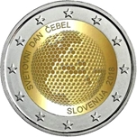 2018 ESLOVENIA 2 EUROS ABEJAS