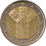 2018 ESTONIA 2 EUROS ESTADOS BALTICOS