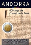 2019 ANDORRA 2 EUROS CONSELL de la TERRA