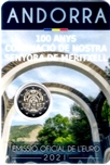 2021 ANDORRA 2 EUROS NOSTRA SENYORA DE MERITXELL