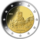 2022 ALEMANIA 2 EUROS ESTADO TURINGIA