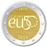 2023 IRLANDA 2 EUROS ADHESION U.E.