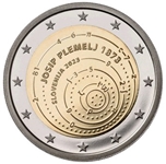 2023 ESLOVENIA 2 EUROS JOSIP PLEMELJ