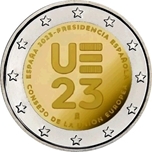 2023 ESPAÑA 2 EUROS PRESIDENCIA U.E