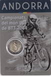 2024 ANDORRA 2 EUROS MUNDIAL BTT