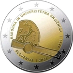 2024 ESLOVENIA 2 EUROS BIBLIOTECA NACIONAL