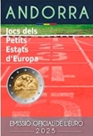 2025 ANDORRA 2 EUROS JUEGOS PEQUEÑOS ESTADOS EUROPA