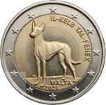 2026 MALTA 2 EUROS SABUESO