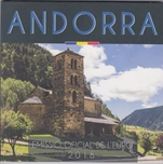 2018 ANDORRA SET EUROS 8p