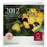 2012 AUSTRIA SET EUROS 8p con 2€ X Aniv