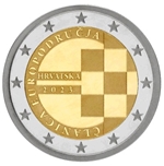 2023 CROACIA 2 EUROS INTRODUCCION AL EURO