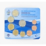 2010 ESLOVAQUIA SET EUROS 8p+MEDALLA JJOO VANCOUVER