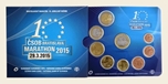 2015 ESLOVAQUIA SET EUROS 8p+MEDALLA MARTATHON
