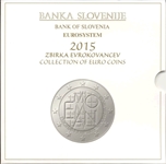 2015 ESLOVENIA SET 9p+3 EUROS