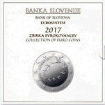 2017 ESLOVENIA SET 9p+3 EUROS