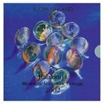 2002 FINLANDIA SET EUROS 8p+MEDALLA