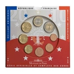 2010 FRANCIA SET EUROS 8p FDC