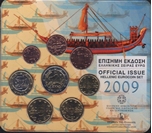 2009 GRECIA SET EUROS 8p