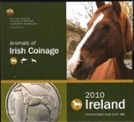 2010 IRLANDA SET EUROS 8p ANIMALES