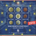 2010 ITALIA SET 9p EUROS