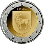 2018 LETONIA 2 EUROS ZEMGALE