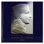 2014 LETONIA SET 8p EUROS