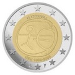 2009 LUXEMBURGO 2 EUROS X Aniv.EMU