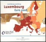 2008 LUXEMBURGO EUROS SET 9p