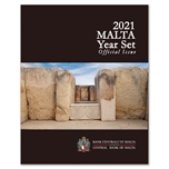 2021 MALTA SET 8p + 2 EUROS TEMPLO