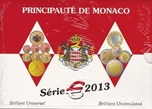 2013 MONACO SET 9p EUROS FDC