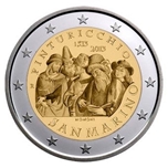 2013 SAN MARINO 2 EUROS "II PINTURICCHIO"