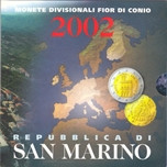 2004 SAN MARINO SET OFICIAL EUROS FDC