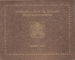 2011 VATICANO SET 8p EUROS