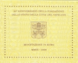 2009 VATICANO SET 8p EUROS