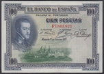 1925/07/01 II REP. 100 PTS FELIPE II. Ord.Cat.15