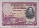 1928/08/15 II REP. - AL.XIII 50 PTS SERIE B/E. Ord.Cat.17