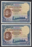1935/01/07 II REPUBLICA 500 PESETAS. Ord.Cat.25