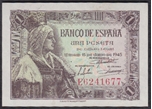 1945/06/15 EE 1 PTA ISABEL CON SERIE. Ord.Cat.52