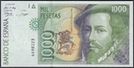 1992/10/12 JUAN CARLOS I 1000 PESETAS SIN SERIE. Ord.Cat.91