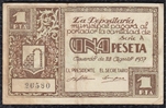 1937 CM.GRAUS 1 PESETA