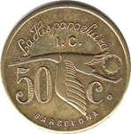S/F LA HISPANO SUIZA DE BARCELONA 50 CTMOS. Ord.Cat.28