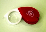 LUPA PLEGABLE DE PLASTICO