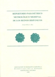 PELLICER, REPERTORIO METROLOGIO MEDIEVAL REINO HISPANICOS