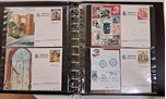 ALBUM + ENTERO POSTALES + AEROGRAMAS 1982 A 1992